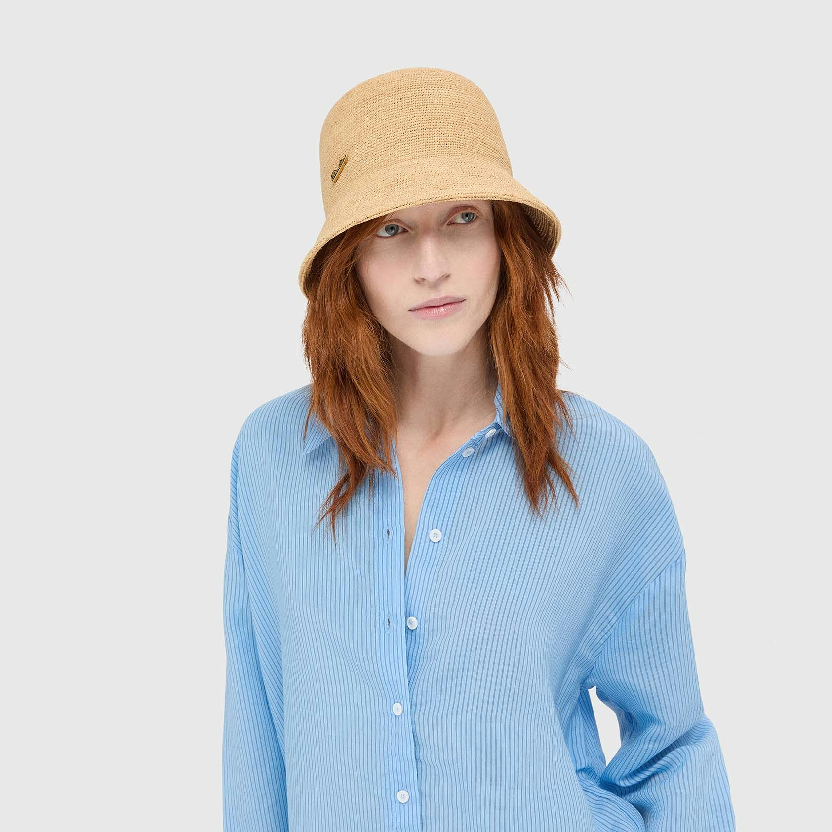 Koko Cloche Rafia Crochet - Woman | Borsalino Official