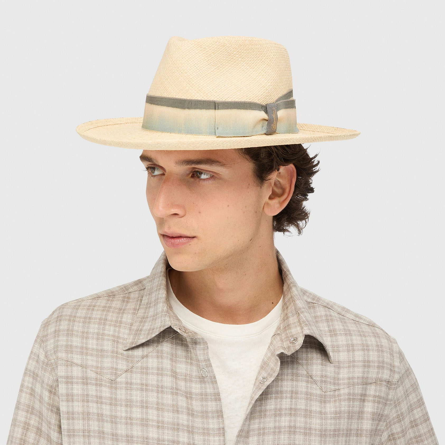 Federico Lined Alessandria Shaved Felt - Man | Borsalino Official